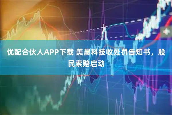 优配合伙人APP下载 美晨科技收处罚告知书，股民索赔启动