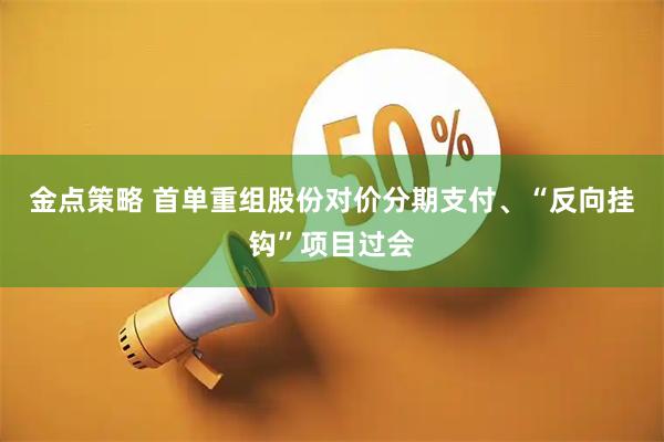 金点策略 首单重组股份对价分期支付、“反向挂钩”项目过会